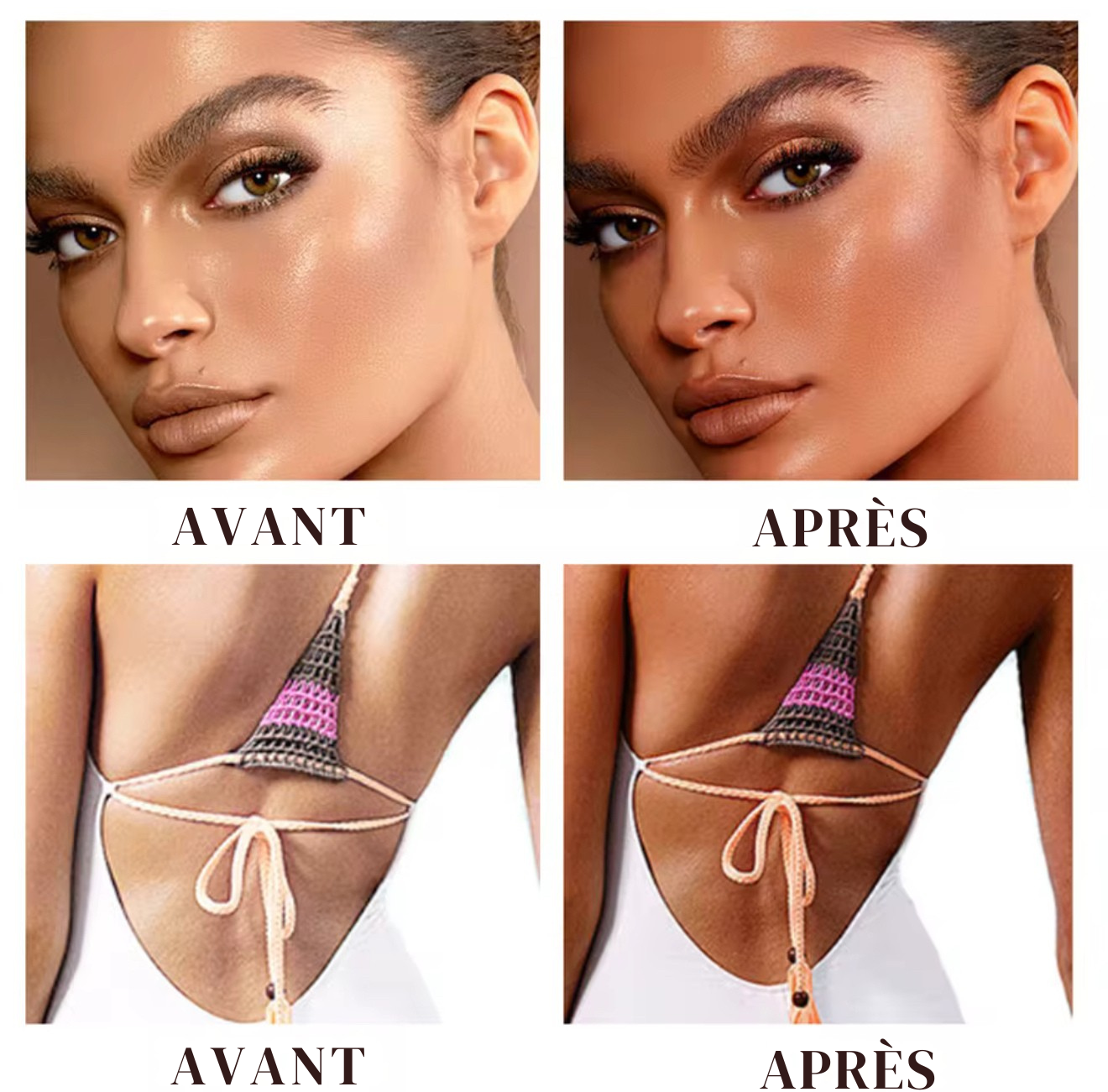 Lotion de bronzage auto-bronzante, améliore la mélanine de la peau, bronzant naturel pour le corps et le visage, prévient les coups de soleil, crème de bronzage sans soleil