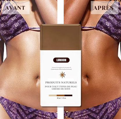 Lotion de bronzage auto-bronzante, améliore la mélanine de la peau, bronzant naturel pour le corps et le visage, prévient les coups de soleil, crème de bronzage sans soleil